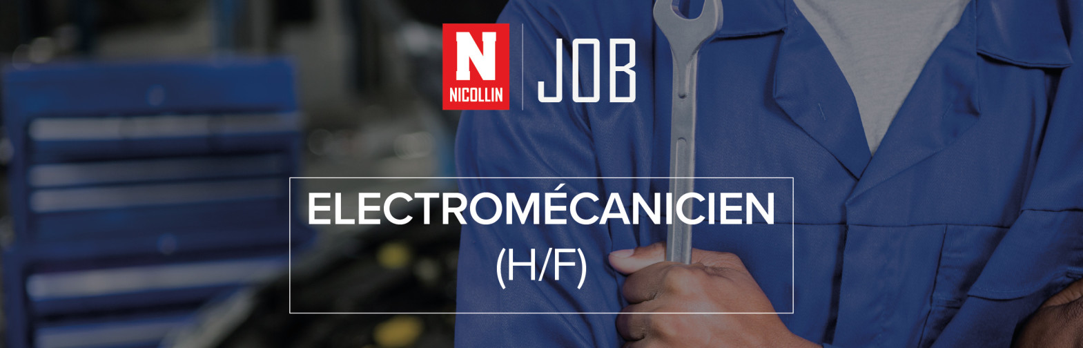 Emploi Groupe Nicollin Electromécanicien H F CDI