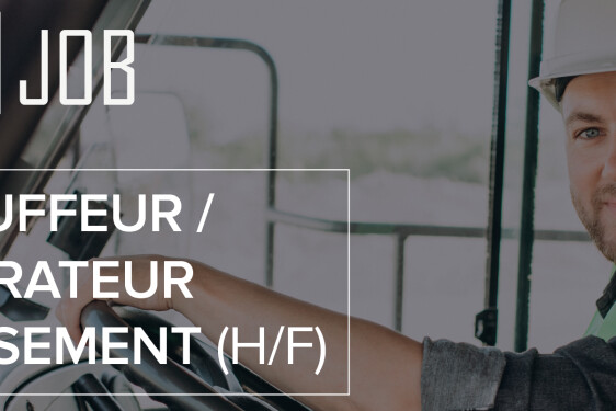 Chauffeur opérateur assainissement