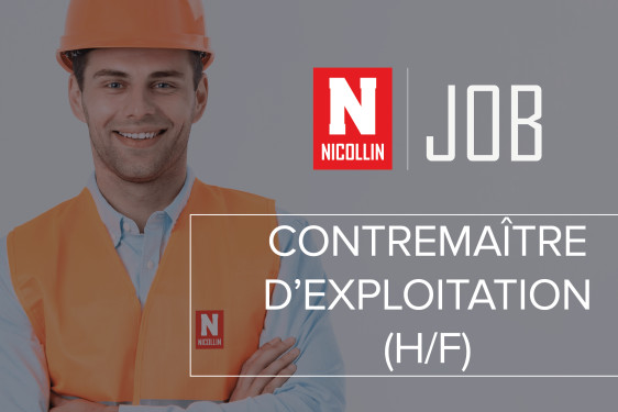Contremaitre d'exploitation
